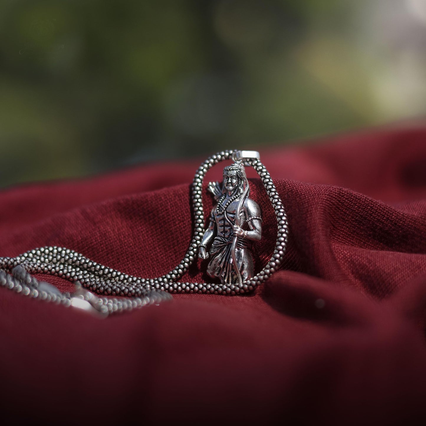 Shri Ram with Dhanush - Pendant and Chain