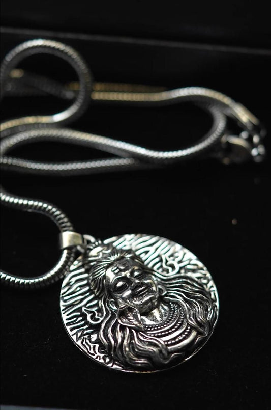 Mahadev Locket With Snake Chain