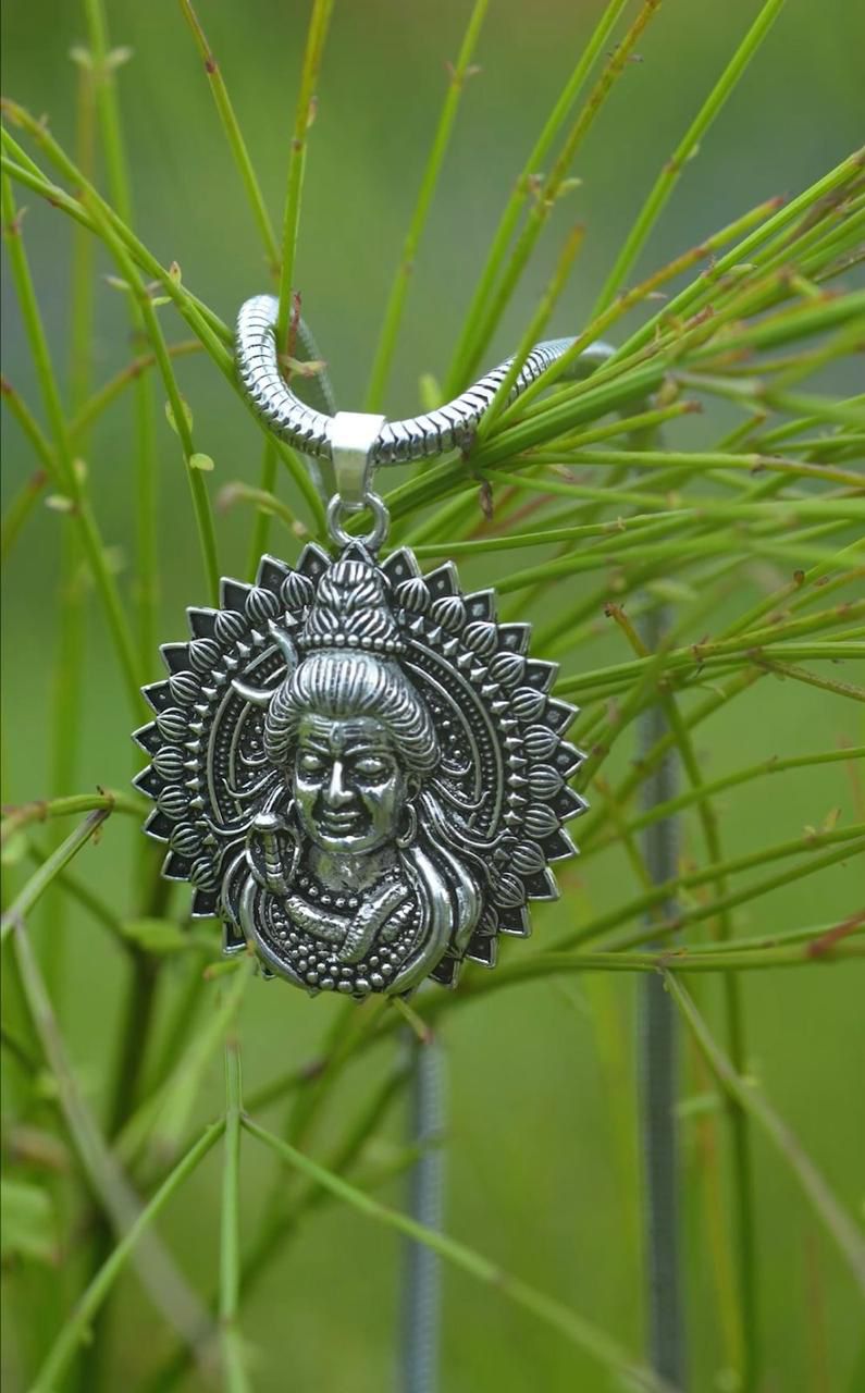 Mahadev Locket With Snake Chain