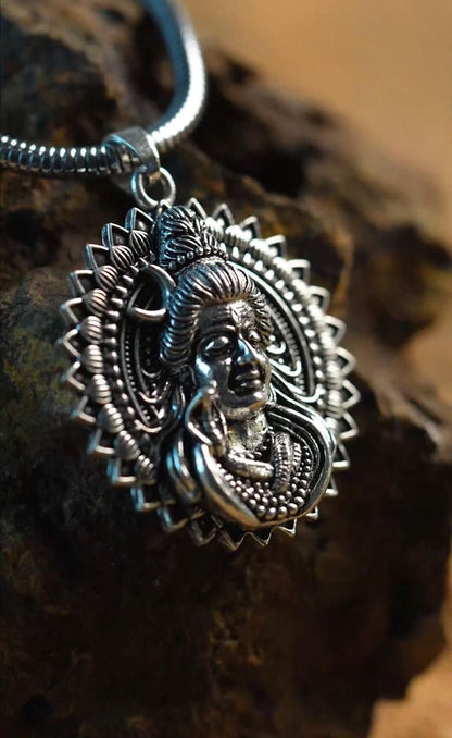 Mahadev Locket With Snake Chain